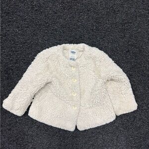 Old Navy Soft Cream Sherpa Jacket